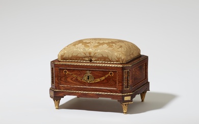 A sewing box by Johann Gottlob Fiedler