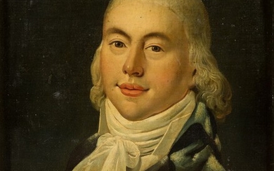 ANONYMOUS (Late 18th century / early 19th century) "Portrait of a gentleman"