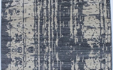 Abstract Hand-Knotted Modern 4X6 New Oriental Home Decor Contemporary Rug Carpet