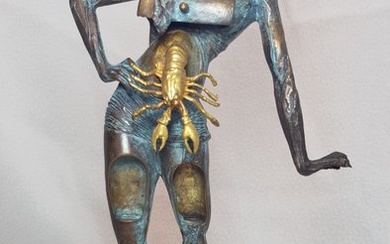 Airaindor Valsuani - Salvador Dali (1904-1989) - Sculpture, Minotaure - 26 cm - Bronze - 1981