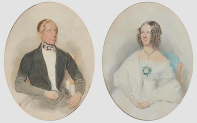 Albert Theer, Pair of family portraits
