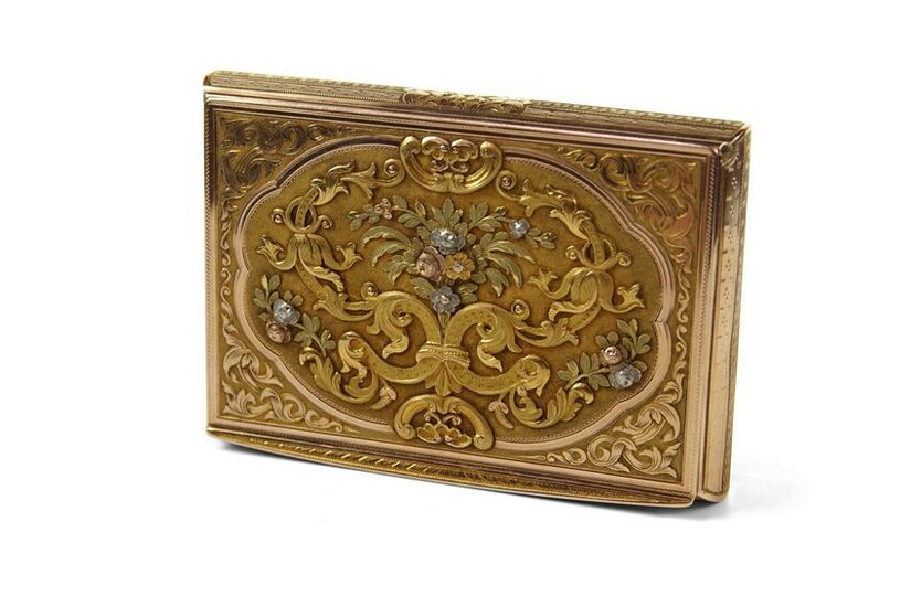 An Early 19th Century Swiss Gold Snuff Box