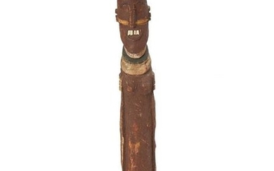 An Ethiopian carved wood female figure