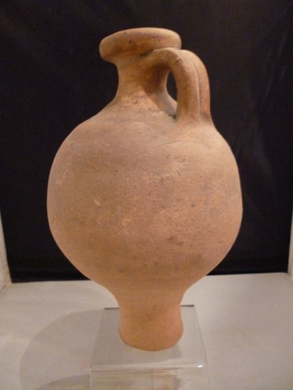 Ancient Roman Earthenware (a120) smooth-walled jug - 20×12×0 cm - (1)