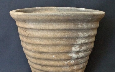 Ancient Roman Pottery stock jar - 15×15×17 cm - (1)