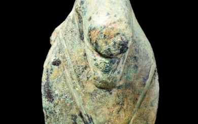 Ancient Roman Rare Legionary Bronze Duck-shaped Strap End (No Reserve Price)