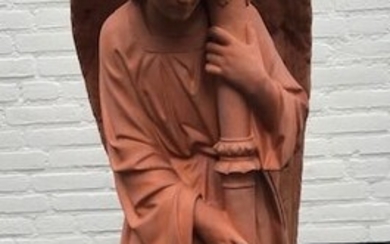 Angel - Terracotta - about 1880