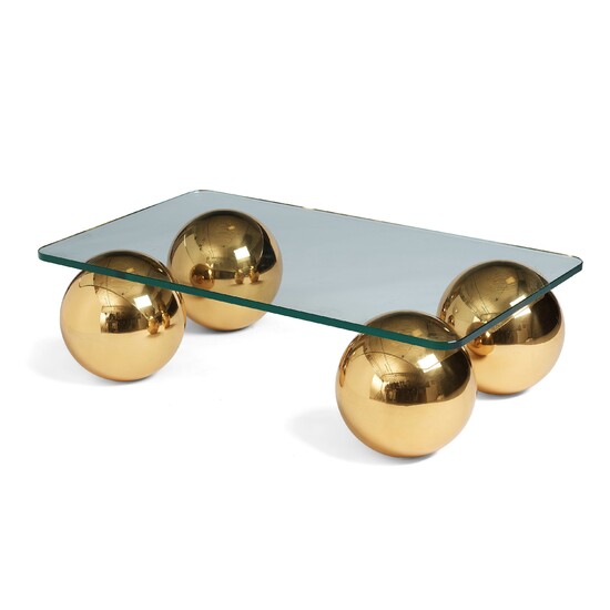 Angelo Donghia, probably, a coffee table, for Donghia Rubelli group, Italy 21st Century.