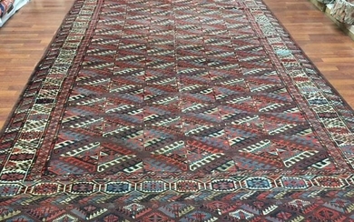 Antique Turkoman Tekke Main rug-1483