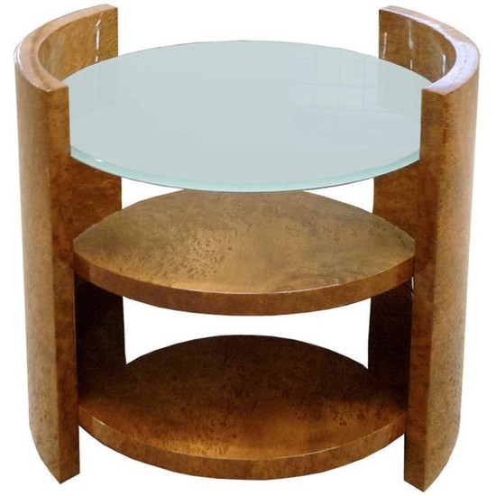 Art Deco Round Modernist Coffee Table
