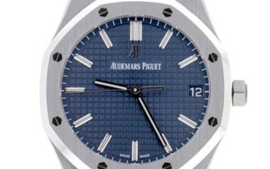 Audemars Piguet - Royal Oak Steel Blue Dial - 15500ST - Unisex - 2020