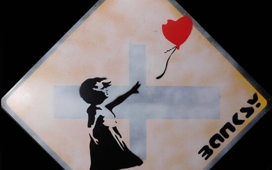 Banksy, Attributed: Balloon Girl