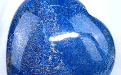 Beautiful Lapis A + Lazuli Heart, untreated - 180×180×75 mm - 3824 g