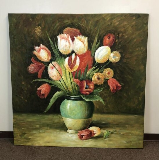 Becky C. From Still Life of Tulips Painting