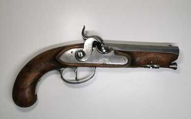 Belgium - 18th century - Man. Liégeoise d'armes à feu - Pistolet de voyage - percussion - Pistol - 30 à la livre