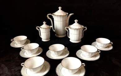Bernardaud & Co. Limoges - Tea service (17) - Porcelain