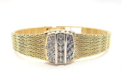 Bracelet Yellow gold - 0.79 tw. Diamond (Natural)