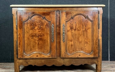 Bressan stone sideboard - Elm, Natural wood - part 18th century