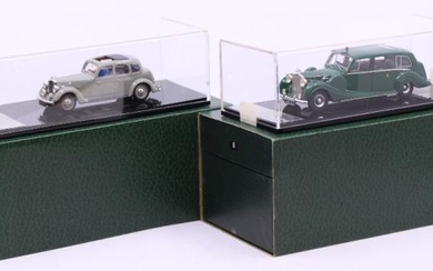 British Heritage Models: A pair of boxed 1:43 Scale British...