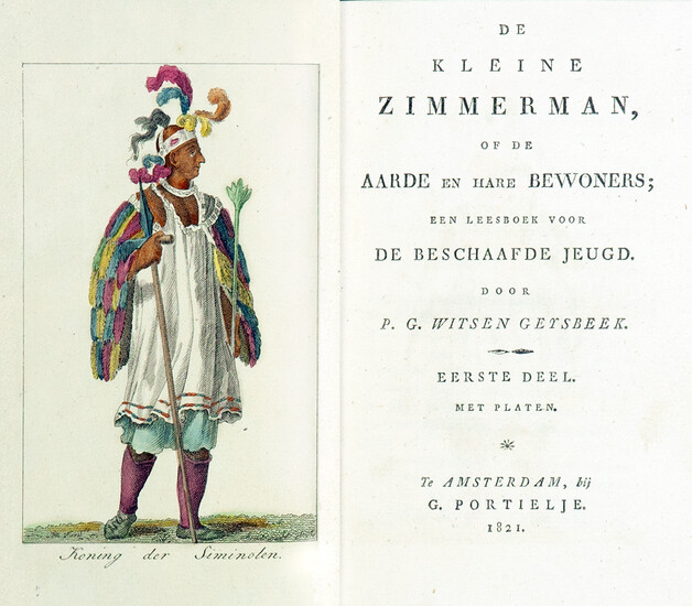 CHILDREN'S BOOKS -- WITSEN GEYSBEEK, P.G. De kleine Zimmerman, of...