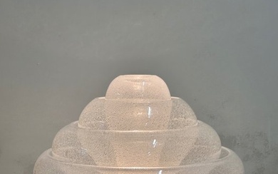 Carlo Nason - Table lamp - LT305 LOTUS - pulegoso glass