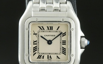 Cartier Panthere Stainless Steel Quartz Wristwatch