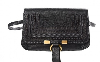 Chloé - Calfskin Marcie Convertible Belt Bag Black Belt pouch