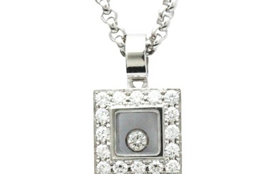 Chopard - Necklace with pendant - Happy Diamonds - 18 kt. White gold