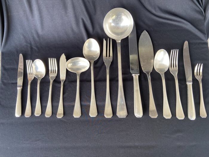 Christofle America cutlery set for 6 people 60 pieces (60) - Silver plating