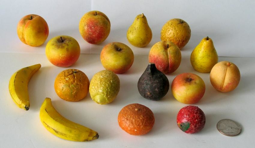 Collection of miniature stone fruit.