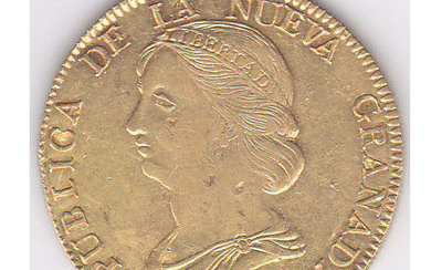 Colombia - 16 Pesos 1846 (27.0 g)- zecca Popayan - Gold