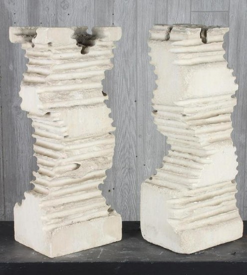 Cored Limestone Sculptures