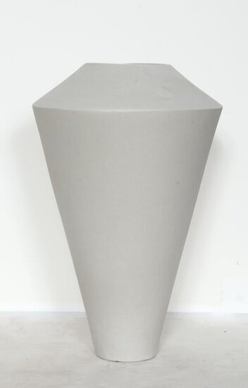 Diane Love, Tall Grey Vase, Ceramic
