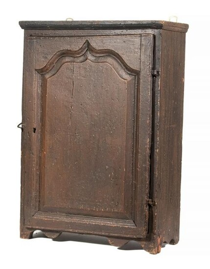 EARLY HANGING SPICE CUPBOARD