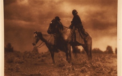 Edward Curtis large photogravure Women of the Desert Navaho