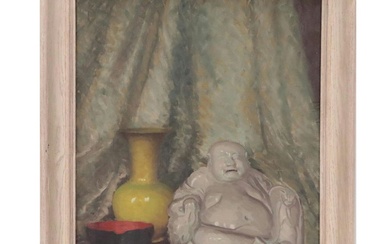 Elmer Miller Still Life Oil Painting, 1927