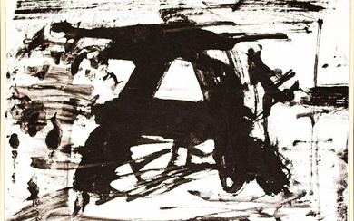 Emilio Vedova, Senza titolo, 1962