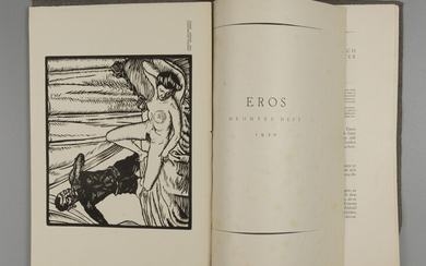 Eros. Monatshefte für erotische Kunst. 1920. Heft 9. Wien:...