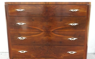 Exclusive Art Deco chest of drawers signed "Morello"