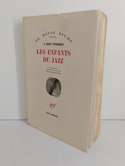 F. Scott Fitzgerald / Suzanne Mayoux - Les Enfants du Jazz [1/47 sur pur fil Lafuma-Navarre] - 1967