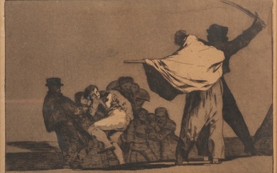 Francisco José de Goya y Lucientes (1746-1828), ¡Que Guerrero!,...