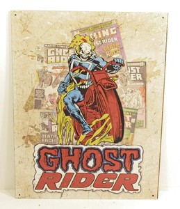 Lot-Art | GHOST RIDER FUNNY METAL SIGN