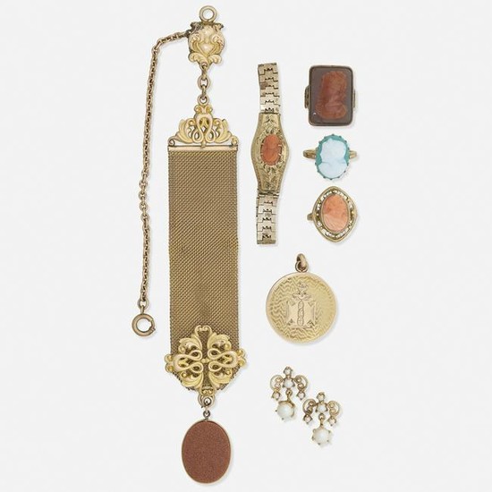 Group of Victorian jewelry