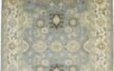 Handmade Floral Design Large 9X12 Wool Oushak Chobi Oriental Home Decor Carpet