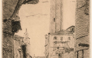 Henri ROUART (1833-1912) Venise, les Pali.... - Lot 175 - Beaussant Lefèvre & Associés