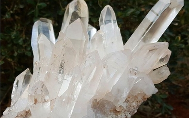 High Quality Clear Crystal Quartz Crystal cluster - 200×180×120 mm - 3450 g