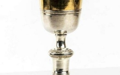 Italian silver calix - Turin 1824-1872, mark of CARLO