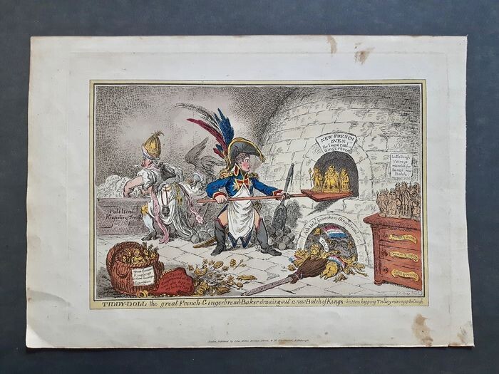 James Gillray - Meisterwerke der Karikatur - Tiddy-Doll - 1818