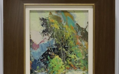 John Nachorny "Summer Landscape" Oil On Board