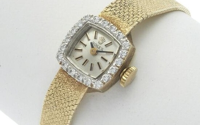 Ladies Rolex Diamond, 14k Dress Watch